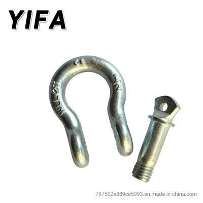 Galvanized Forged G209A Shackle Alloy Bow Anchor Shackle G209 Shackle