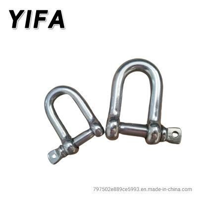 Stainless Steel Large Dee Shackle for European