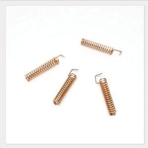 Heli Spring Custom Copper Coil Spring Brass Round Flat Compression Spring