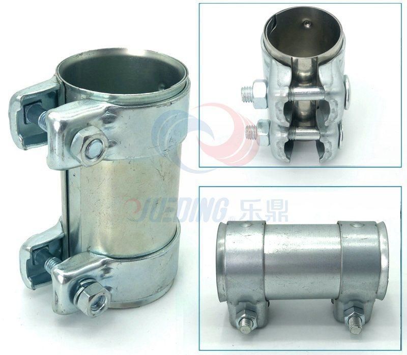 Exhaust Sleeve Three Layer Walls Hose Clamps Connector