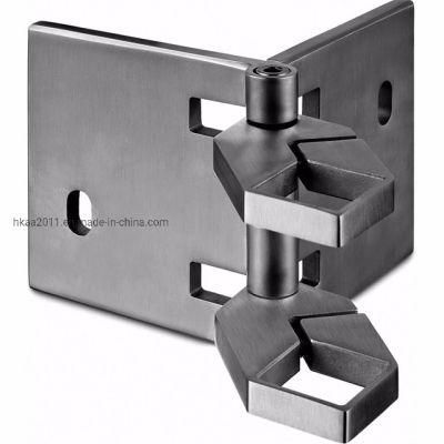 316 Stainless Steel Square Line Balluster Adjustable Fascia Mount Bracket