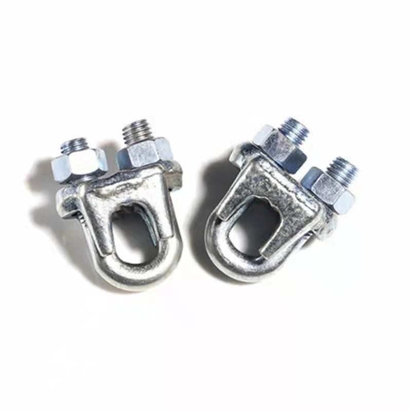 GB Steel Wire Rope Clip Galvanized Chuck Heavy Steel Wire Rope Clip U Type Steel Wire Clip