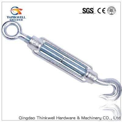 DIN1480 Standard Forged Galvanized Steel Eye &Hook Turnbuckle
