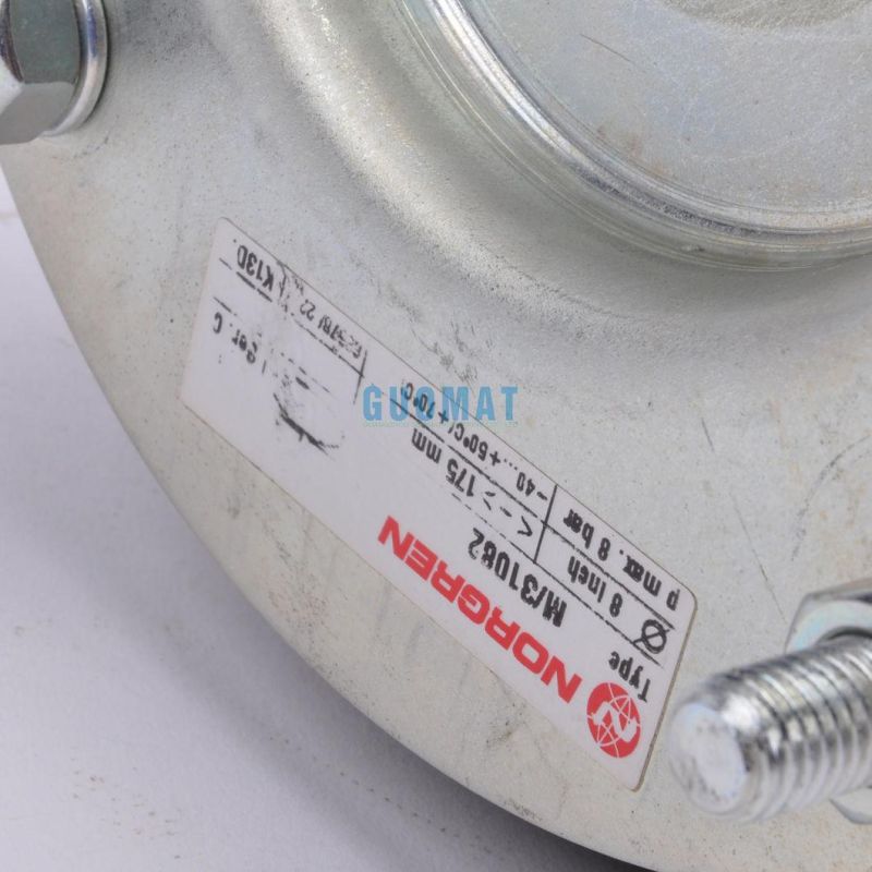 M/31082 Norgren Air Springs Made by Contitech Fd138-18 Ds Double Convolution Air Actuator 8" X 2