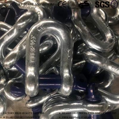 1&quot; HDG G210 Us Type Screw/Red/Blue Pin Chain Shackles