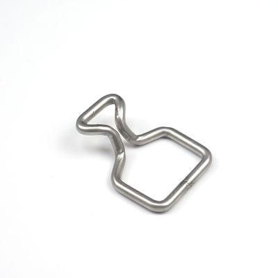 Factory Custom Stainless Steel Wire Form Spring Welded Square Ring Buckle