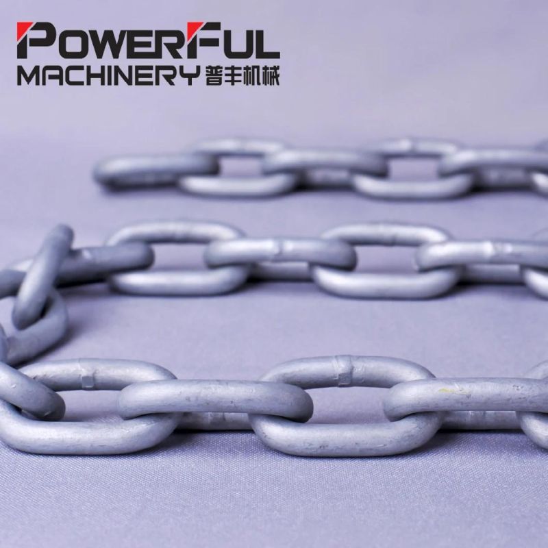 2" Chain 80 6mm 8mm 10mm Lift Heavy Duty En818 Shipping Container Grade 80 Grade 100 G80 Blacken Load Lifting Chain Sling