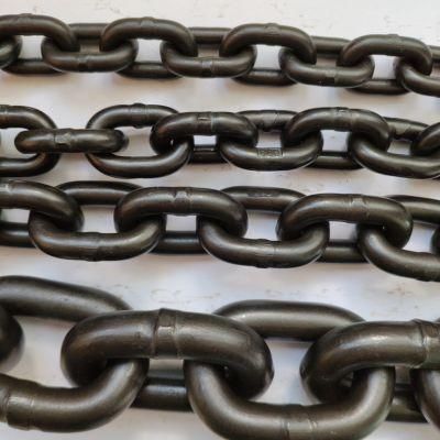 Short Link Welded Heavy Iron Blacken Load Lifting Chain