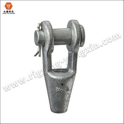 Forged Alloy Steel Galvanized Open Spelter Wire Lock Socket