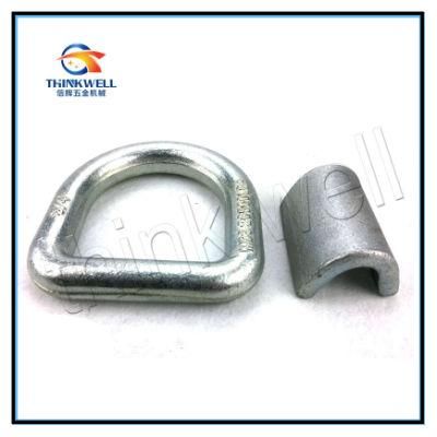 Drop Forged Carbon Steel D Ring with Bracket