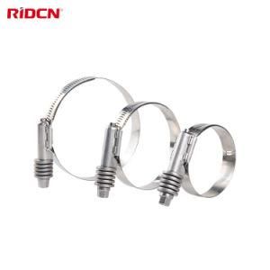 15.8mm Heavy Duty American Type Worm Gear Hose Clamp