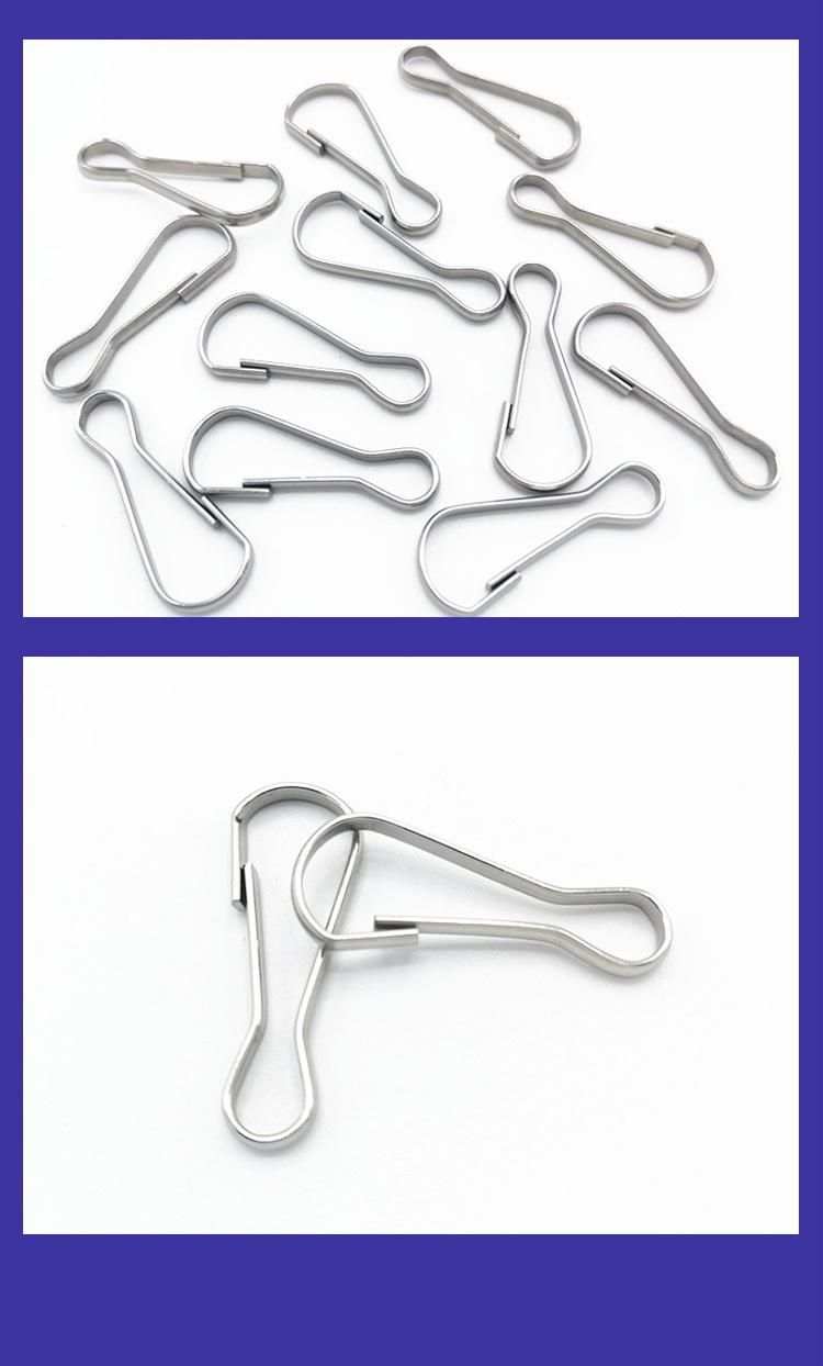 Metal Lanyard Hooks Snap Spring Clips DIY Jewelry Basics Lanyard Hook