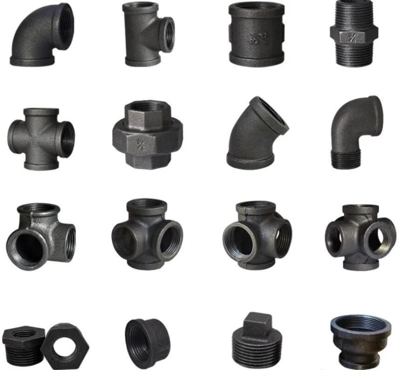 Industrial Style Pipe Shelf 3/4" Brackets Pipe Fittings