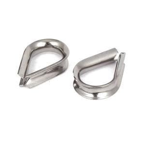 Stainless Steel Wire Clamp Rigging Hardware Thimble
