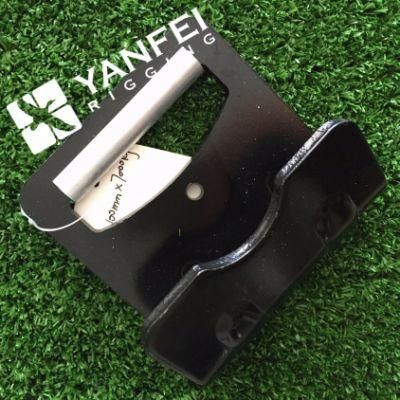 50mm 75mm Black Finish Flat Hook