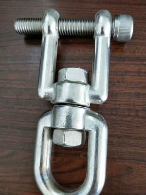 Stainless Steel Swivel Hook with Jaw Eye