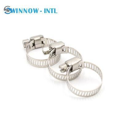 316 304 Stainless Steel Adjustable American Type Radiator Hose Clamp