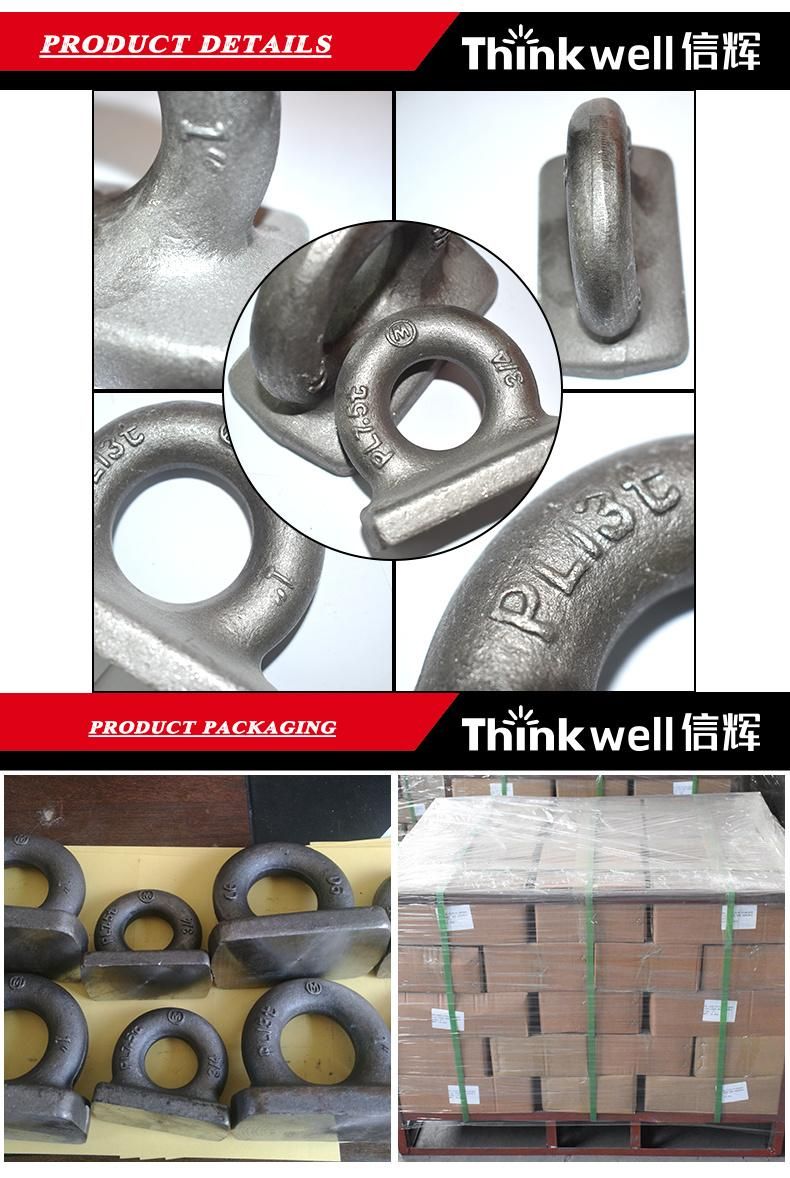 Lifting Rectangular Weld on Deck Eye Plate