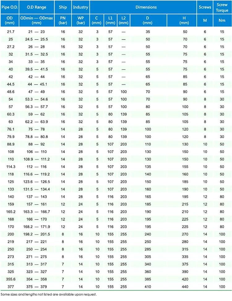 Stainless Steel Single Band Multi Functional Pipe Coupling