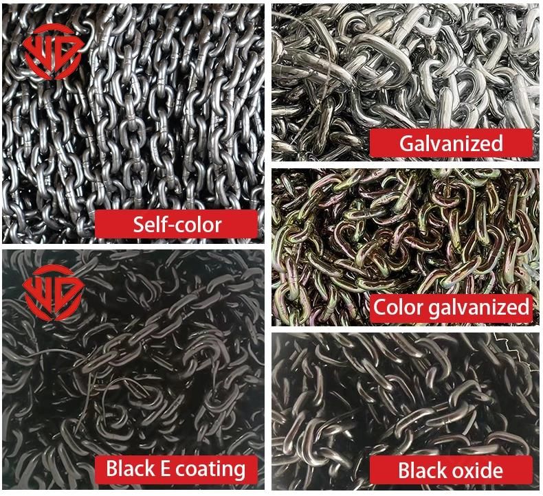 Heat Treatment Galvanization G80 Chains