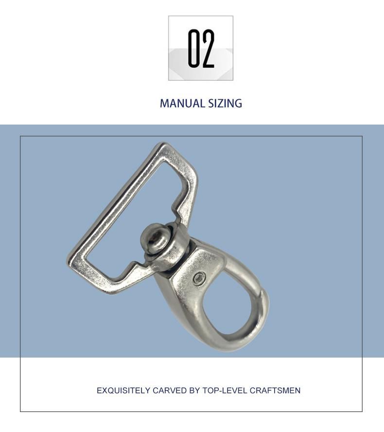 Metal Lobster Clasp Wide Swivel Clasp Lanyard Snap Hook Key Rings for Keys Handbags