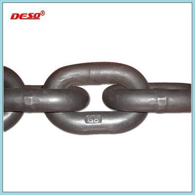 High Tension G80 Black Lifting Steel Load Chain / Alloy Steel Link Chain