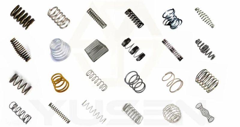 Nickel Alloy Conical Battery Contact Compression Coil Springs