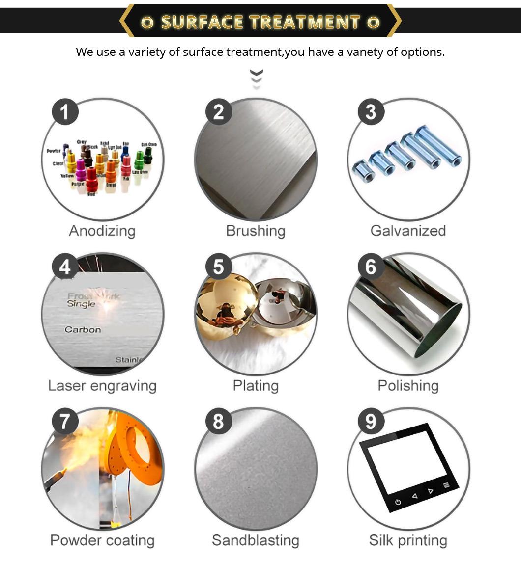 Custom Making Aluminum CNC Accessories According to The Drawing