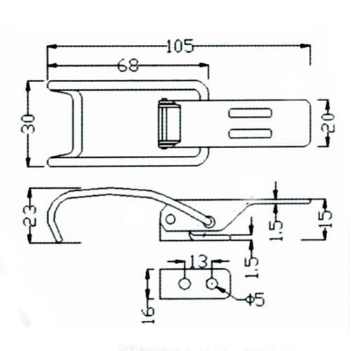 Toggle Fasteners Used on Air Purifier Machine Parts