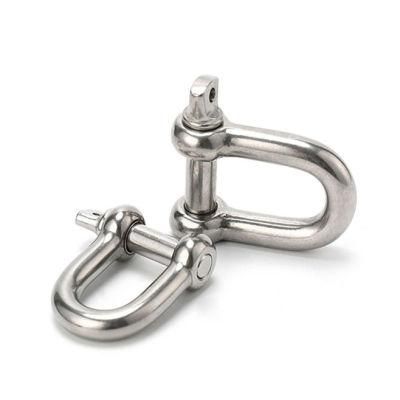 High Quality Hot Forged D Shackle Stainless Steel Shackles
