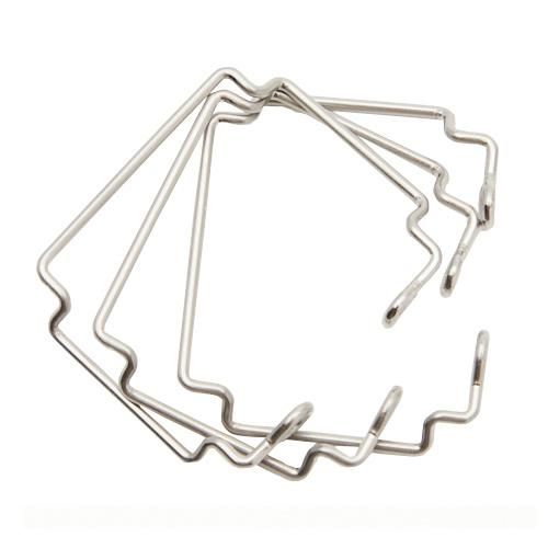Wholesale Custom Silver Galvanized Hanging S Shape Hooks Stainless Steel Metal Wire S Hook