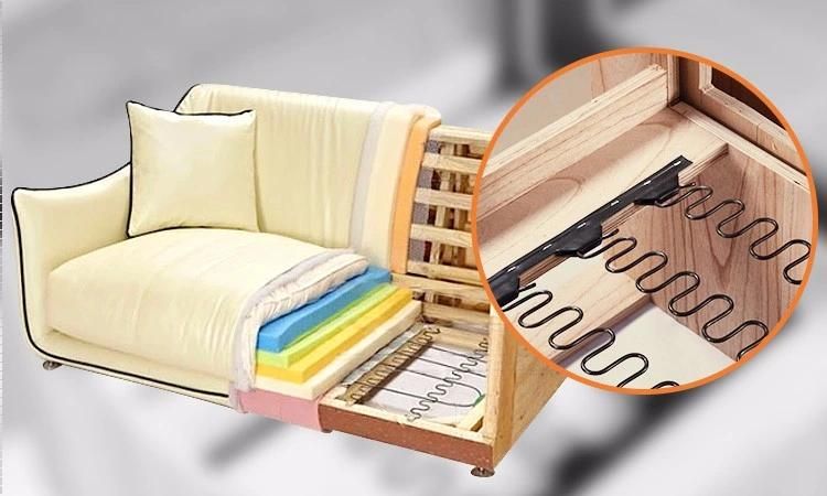 Flat Zigzag Sofa Springs