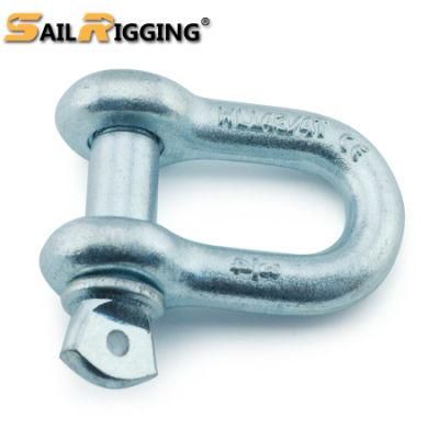 Hot DIP Galvanized Forged Us Type Dee Shackle