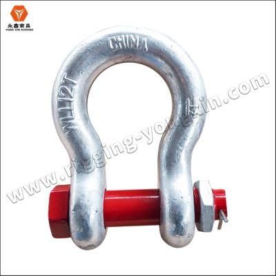 Us Type G2130 Bow Shackle Stainless Steel Bolt Type Anchor