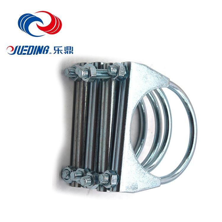 3.0 Carbon Steel Factory Manufactured Exhaust Clamps for Vehicle