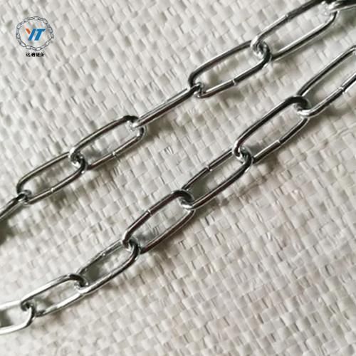 G30 Galvanized DIN766 3mm Short Link Chain Produced in Linyi Factory