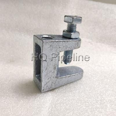 Factory Price Malleable Iron Beam Clamps with Electrical Zinc Plate