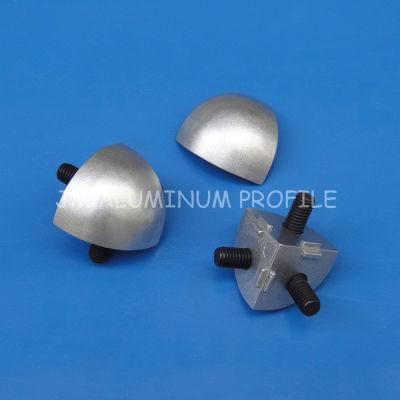 3 Way Corner Bracket, Zn-Alloy, with Screws