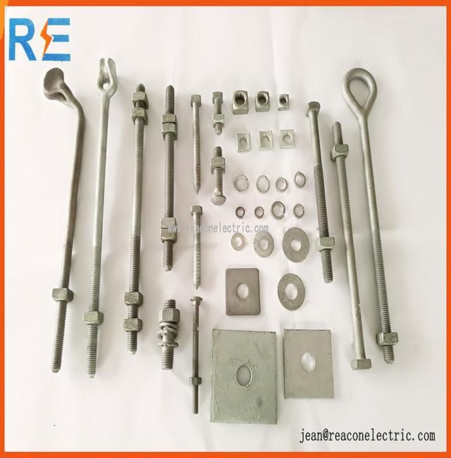 Galvanized Y-Clevis Eye for Pole Line Hradware