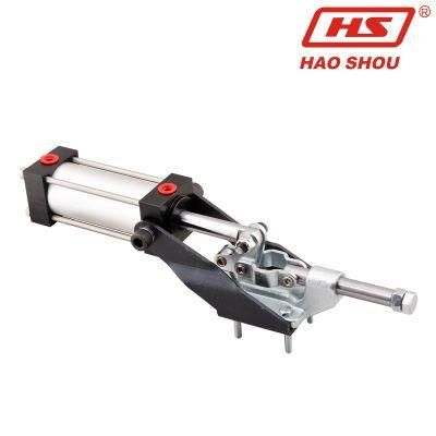 Haoshou HS-36003-a China Manufacuturer Custom Quick Adjustable Heavy Duty Machine Air Pneumatic Toggle Clamp for Machine Operation