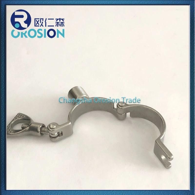 Stainless Steel Food Grade Pipe Clamped Holder