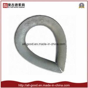 Heavy Malleable Steel Cast Wire Rope Thimble BS464 DIN6899A DIN6899b