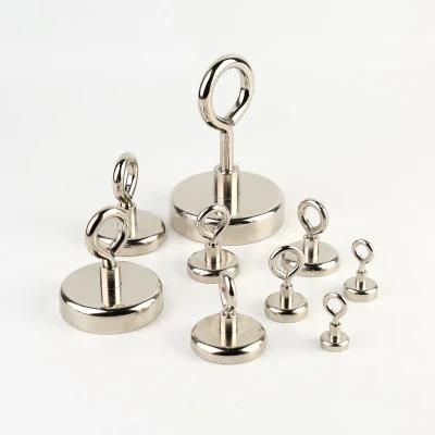 Super Powerful NdFeB Pot Magnetic Neodymium Magnet Hook