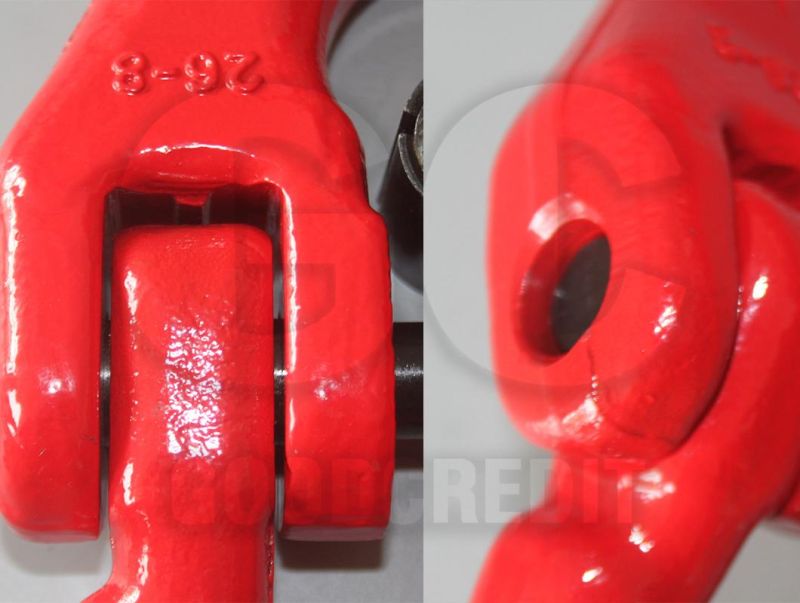 CE Alloy Steel G80 European Type Drop Forged Lifting Chain Connecting Link