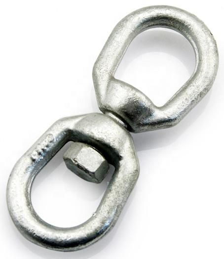 Us Type G402 Connecting Chain Swivel with Double Eyes