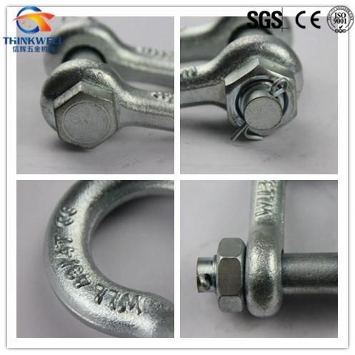 Forged Carbon Steel Customized Bow Type Trailer Shackle