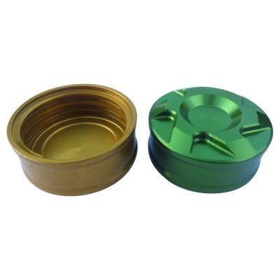 Customized CNC Billet Aluminum Fuel Cell Cap for Auto Parts