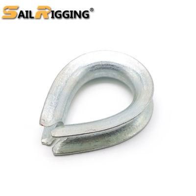 Hot DIP Galvanized BS464 Electrical Wire Cable Thimble for Steel Wire Rope