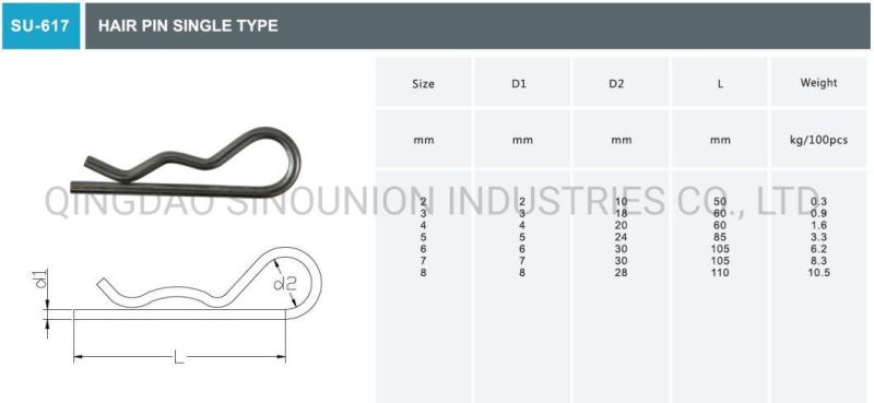 Hair Pin Single or Double Type