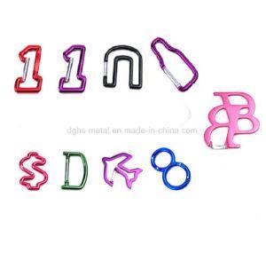 New Design Shaped Aluminum Hook/Carabiner Camping Snap Clip